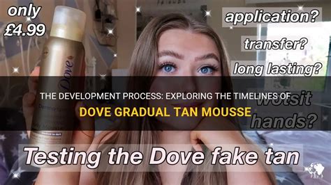 how long does dove gradual tan last.